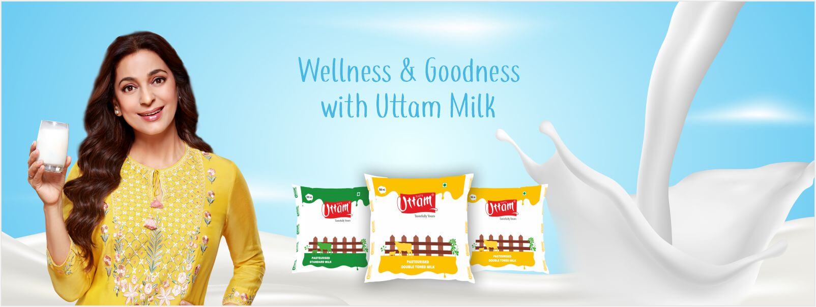 Uttam Milk Banner