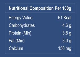 Uttam Dahi Nutritional value